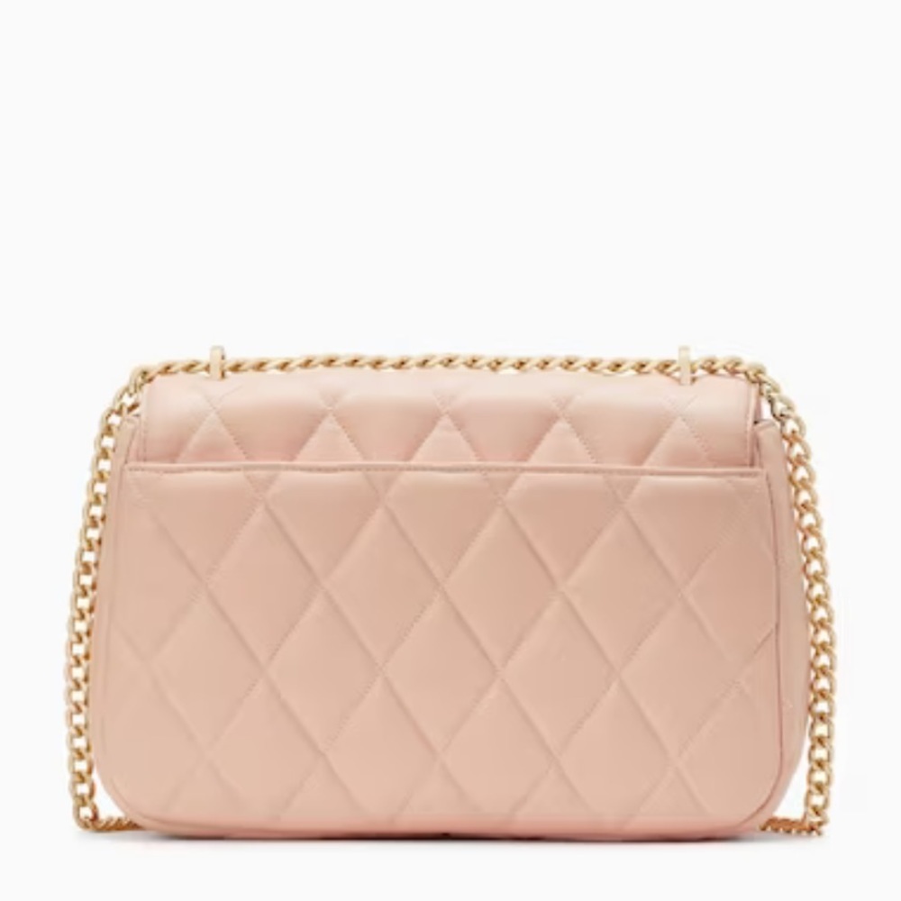 Kate Spade Carey Small Quilted Leather Flap Shoulder Crossbody Bag - Picture 3 of 9